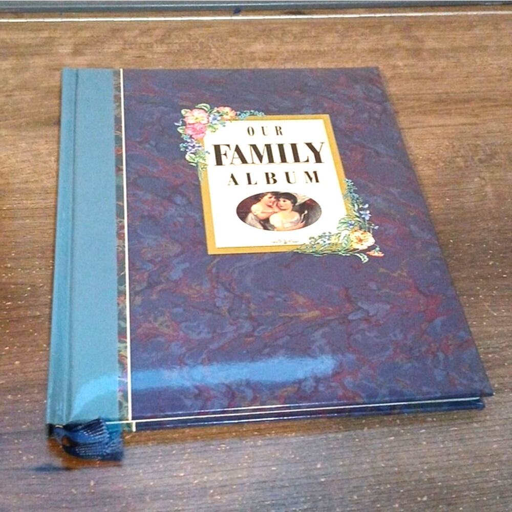 Vintage Our Family Album Family Tree 1993 Keepsake Book In Box - Picture 2 of 7